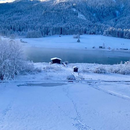 Garten Seeapartments Kaerntnerhof Hundefreundlich Weissensee Exterior foto