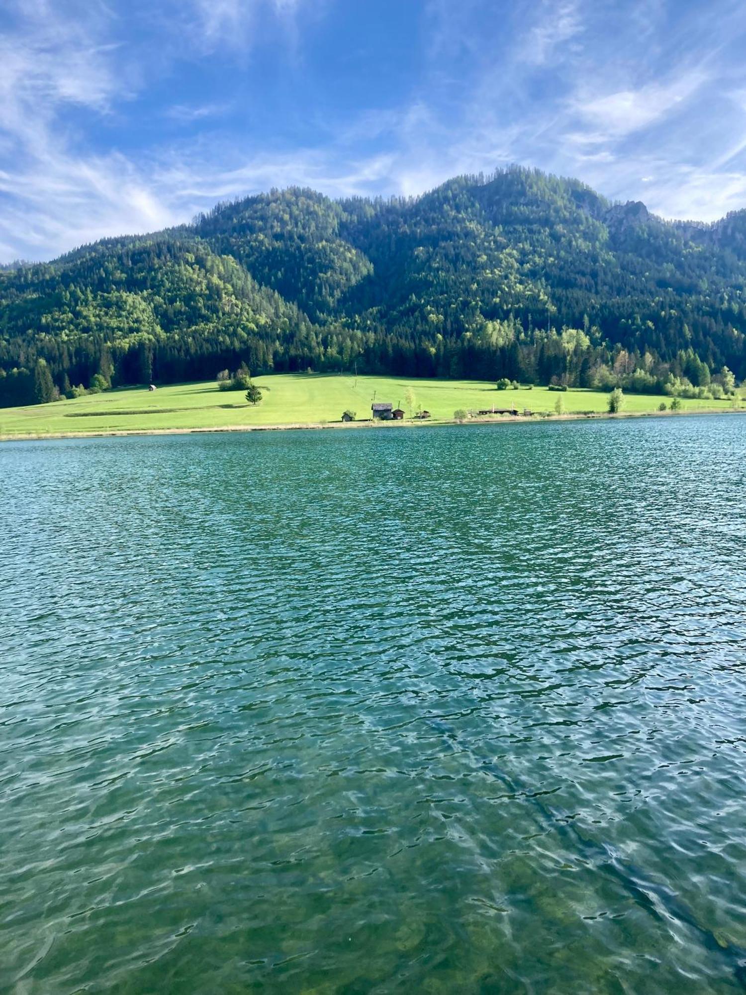 Garten Seeapartments Kaerntnerhof Hundefreundlich Weissensee Exterior foto