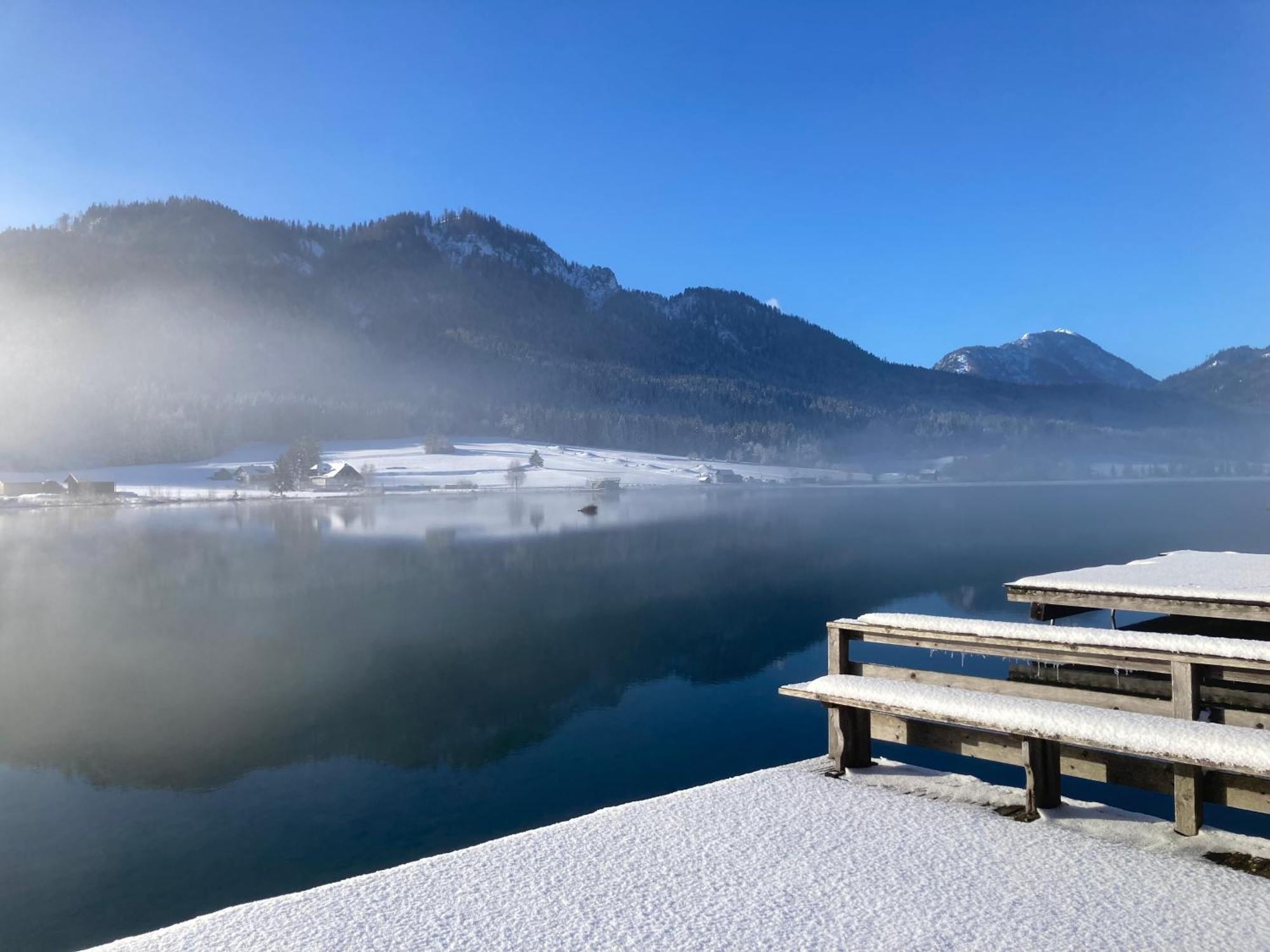 Garten Seeapartments Kaerntnerhof Hundefreundlich Weissensee Exterior foto